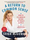 A Return to Common Sense